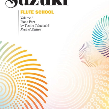 Suzuki Flute School Vol 3 Piano Acc Piano Part