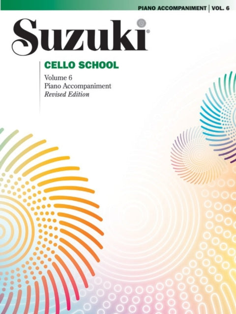 Suzuki Cello School Vol 6 Piano Acc