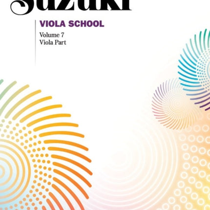 Suzuki Viola School Vol 7 Viola Part International Edition