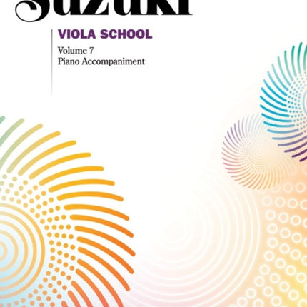 Suzuki Viola School Vol 7 Piano Acc