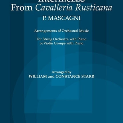 Intermezzo STR Orch or VlnsPa For String