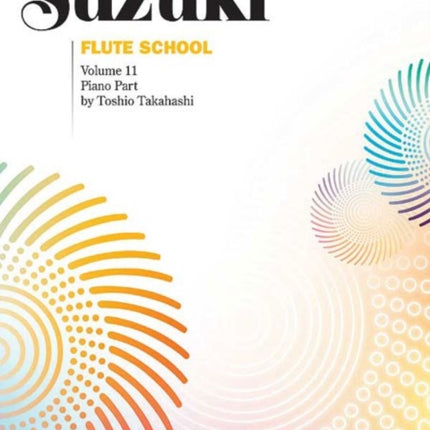 Suzuki Flute School Vol 11 Piano Acc