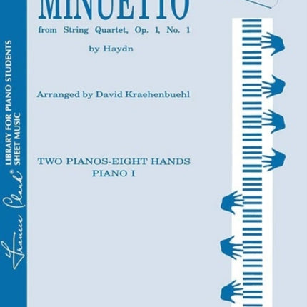 Minuetto from String Quartet Op 1 No 1 Sheet