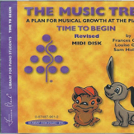 Music Tree Time to Begin MIDI