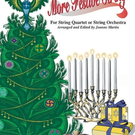 More Festive Strings for String Quartet or Orch 1st Violin Part