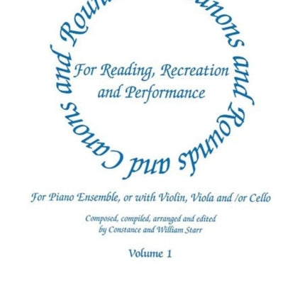 Rounds  Canons for Reading Recreation Vol 1 For
