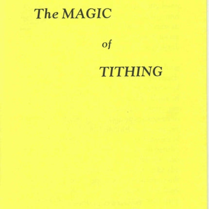 THE MAGIC TITHING #18