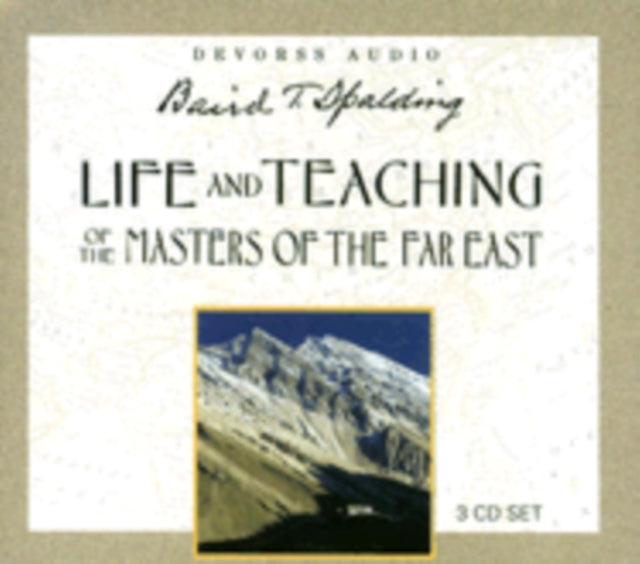 Life And Teaching Of The Masters Of The Far East Audio CD 3 CD Set