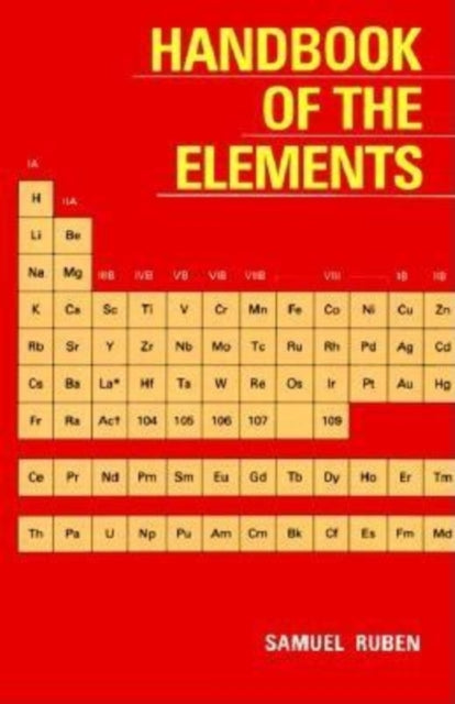 Handbook of the Elements