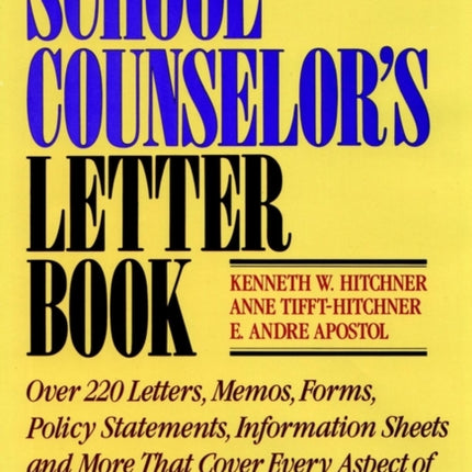 School Counselor's Letter Book