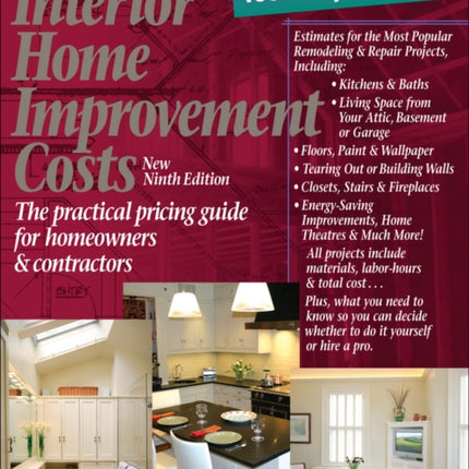 Interior Home Improvement Costs: The Practical Pricing Guide for Homeowners and Contractors