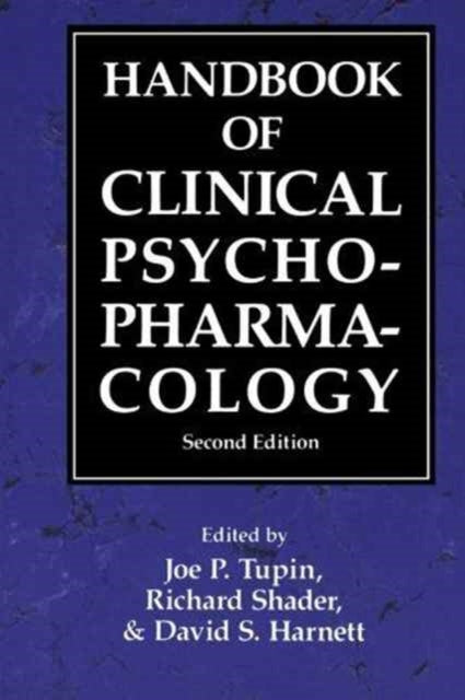 Handbook of Clinical Psychopharmacology