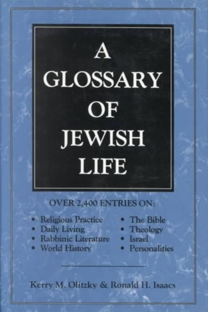 A Glossary of Jewish Life