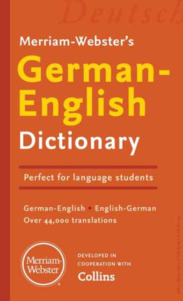 MerriamWebsters GermanEnglish Dictionary