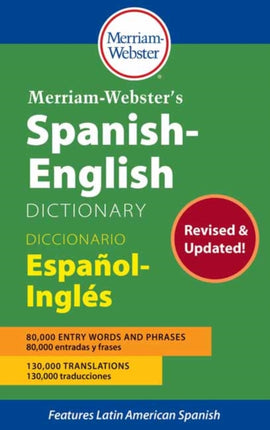 MerriamWebsters SpanishEnglish Dictionary