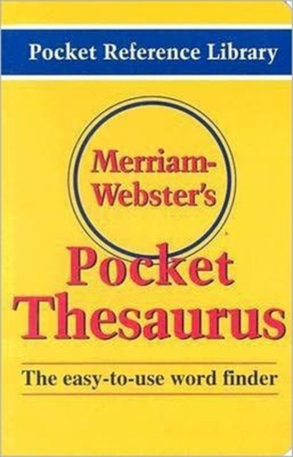 Merriam Webster's Pocket Thesaurus