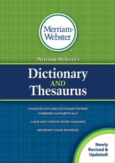 Merriam-Webster’s Dictionary and Thesaurus: Revised and Updated