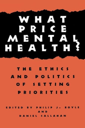 What Price Mental Health