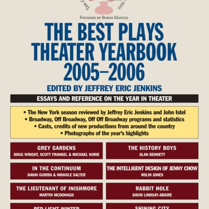 The Best Plays Theater Yearbook Theater Yearbook