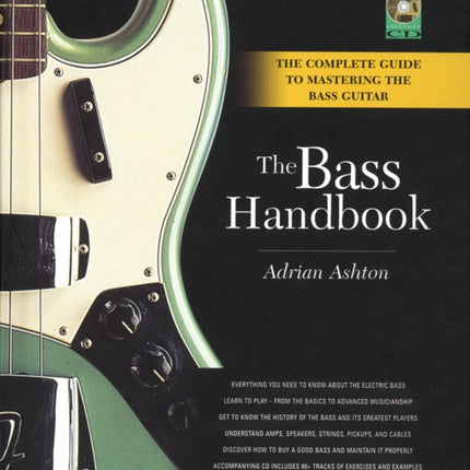 TheBass Handbook A Complete Guide for Mastering the Bass Guitar by Ashton Adrian  Author  ON Feb242006 Paperback