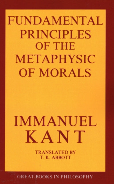 The Fundamental Principles of the Metaphysic of
