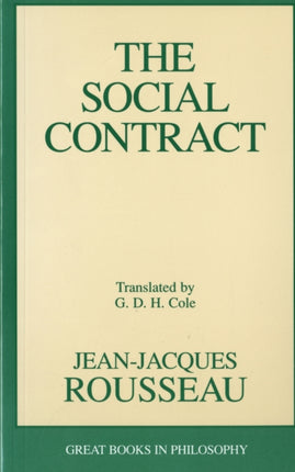 THE SOCIAL CONTRACT BY ROUSSEAU