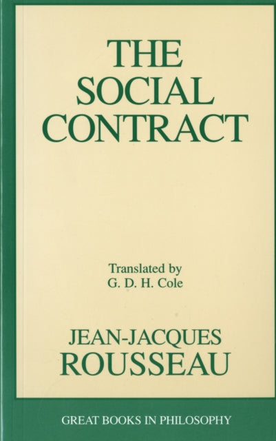 THE SOCIAL CONTRACT BY ROUSSEAU