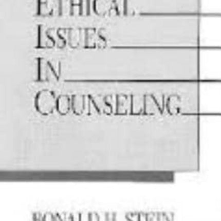 Ethical Issues in Counseling