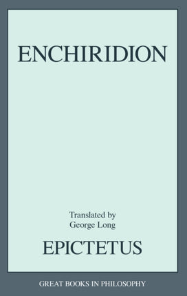 Enchiridion Great Books in Philosophy Great Books