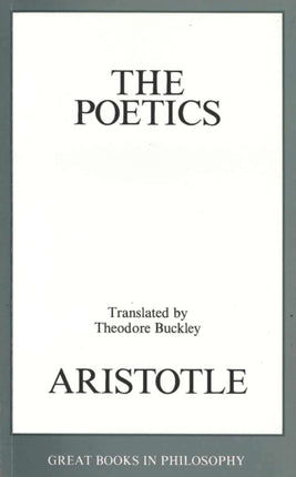 Poetics Great Books in Philosophy Great Books in