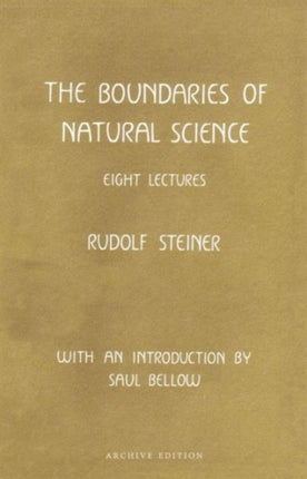 The Boundaries of Natural Science