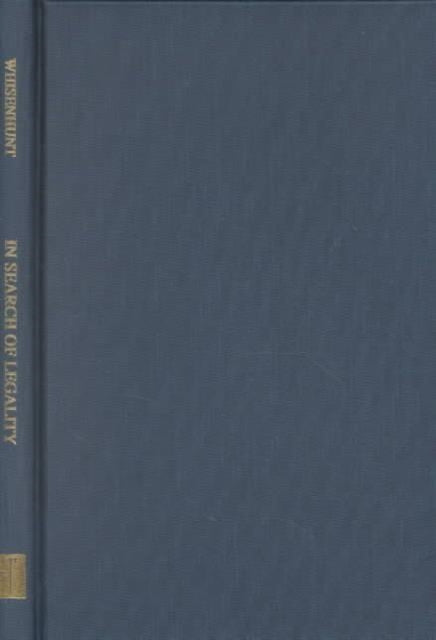 In Search of Legality  Mikhail M. Speranskii  the Codification of Russian Law
