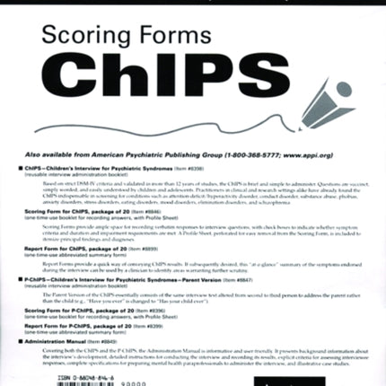 Scoring Forms for ChIPS