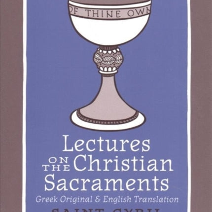 Lectures Christian Sacraments