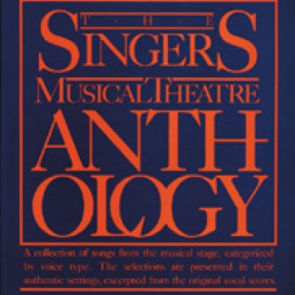 Singers Musical Theatre Mezzo Soprano Volume 1
