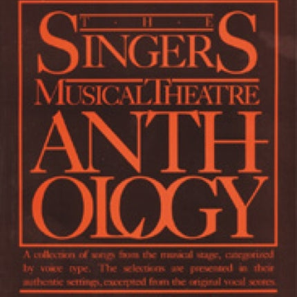 The Singers Musical Theatre Tenor Volume 1