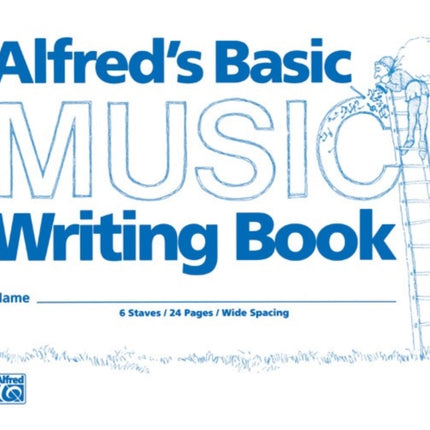 AlfredS Basic Music Writing Book 8 x 6