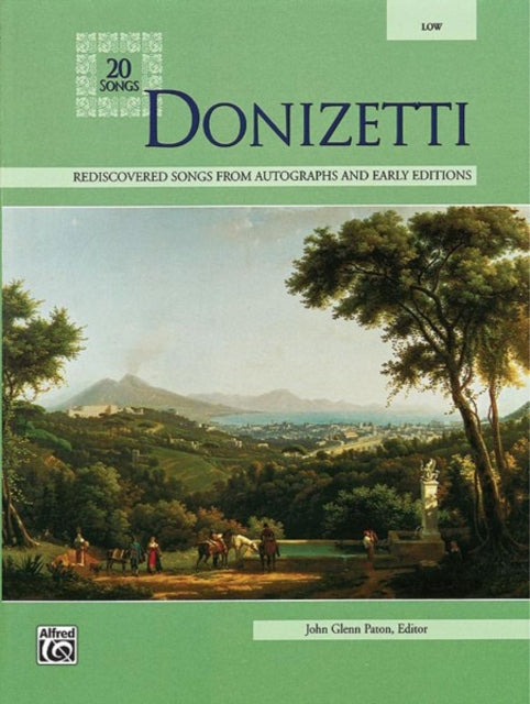 Donizetti 20 Songs for Low Voice