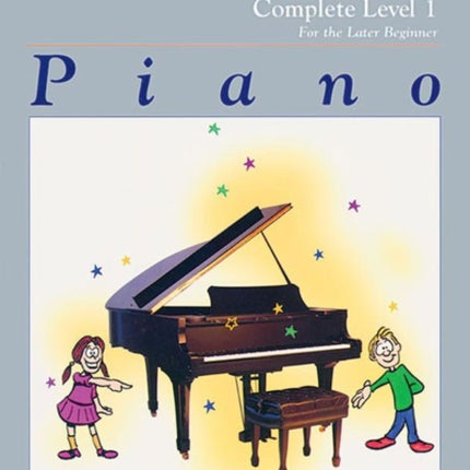 Alfred's Basic Piano Library Lesson 1 Complete: For the Late Beginner