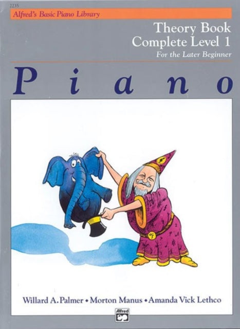 Alfreds Basic Piano Library Theory Complete Bk 1 For the Later Beginner