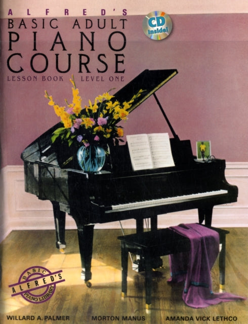 Alfreds Basic Adult Piano Course Lesson Book Bk 1 Book  CD