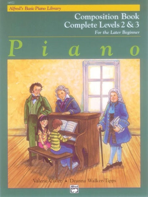 Alfreds Basic Piano Library Composition Book Complete Bk 2  3 Composition Bk Complete 2  3