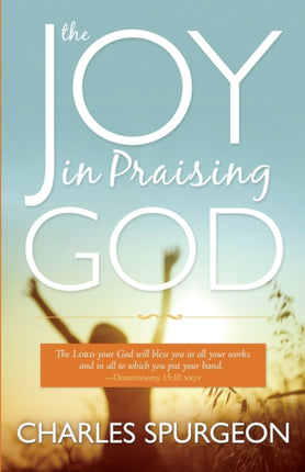 Joy in Praising God