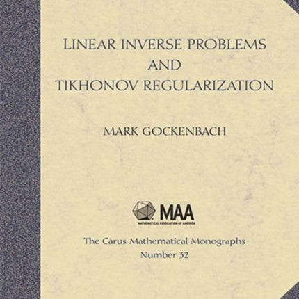 Linear Inverse Problems and Tikhonov Regularization