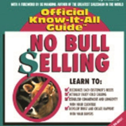 No Bull Selling: Creative Sales Techniques