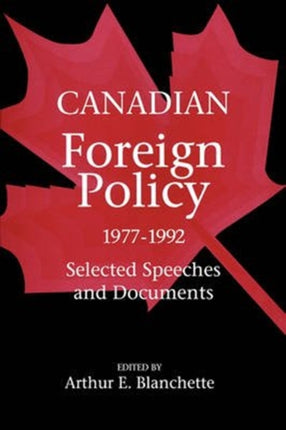 Canadian Foreign Policy 19771992