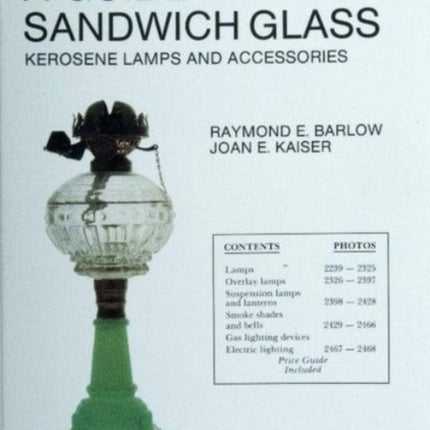 A Guide to Sandwich Glass: Kerosene Lamps and Accessories from Vol. 2