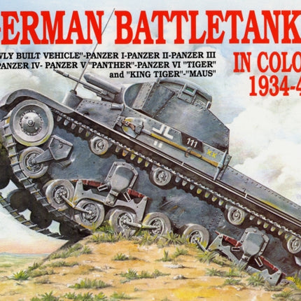 German Battle Tanks in Color