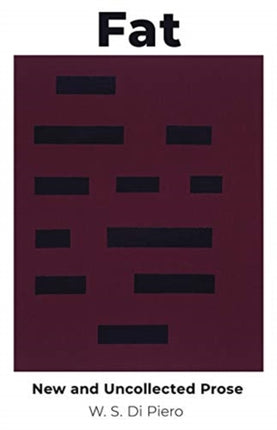 Fat  New and Uncollected Prose Carnegie Mellon