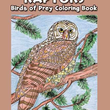 Raptors - Birds of Prey Coloring Book